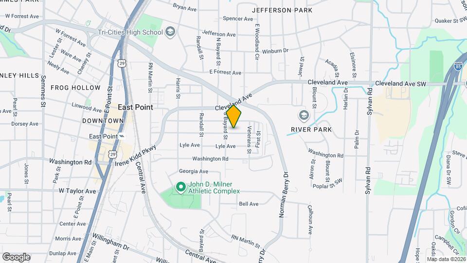 1283 Gus Thornhill Jr Dr Map and Location Details