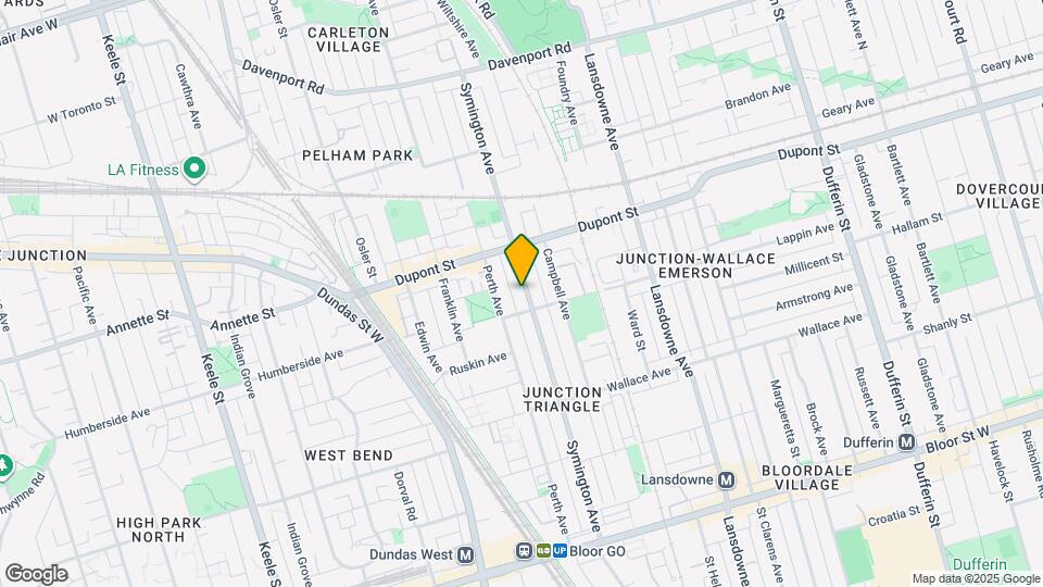 266 Symington Ave Map and Location Details