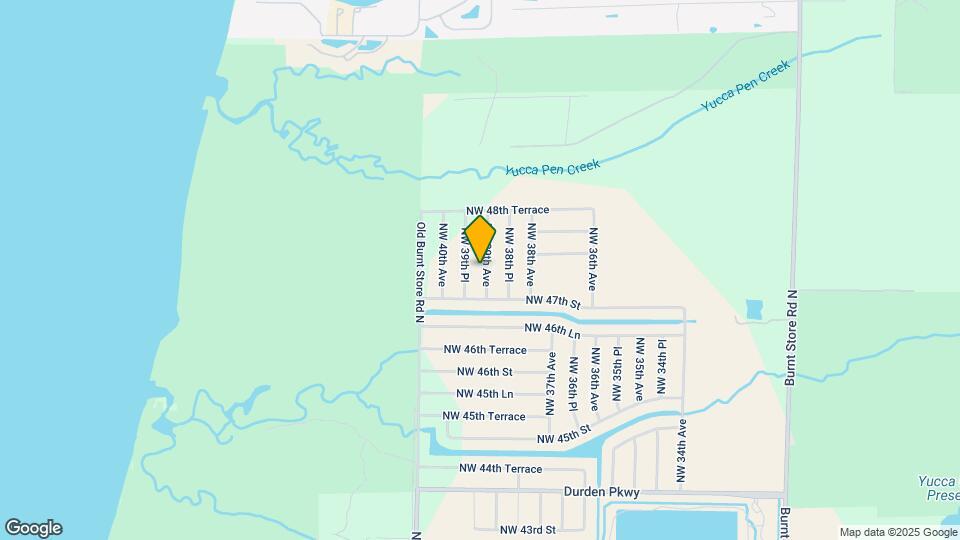 4716 NW 39th Ave Map and Location Details
