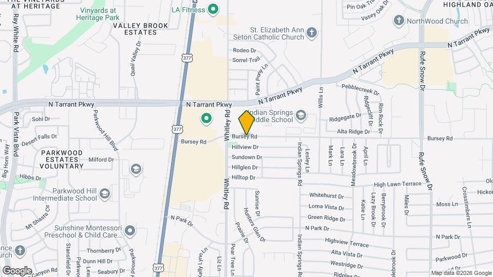 5960 Bursey Rd Mapa y Detalles de la Ubicación