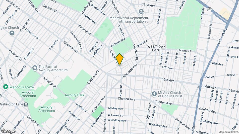 2100 Eastburn Ave, Unit 2nd Floor Map and Location Details