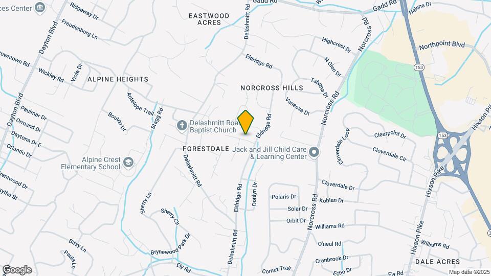 903 Forest Dale Ln Map and Location Details