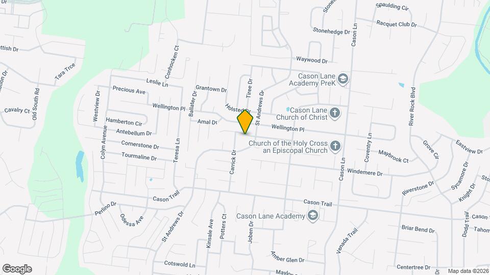 3013 Weybridge Dr Map and Location Details