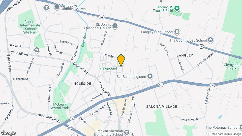 1136 Pine Hill Rd Map and Location Details