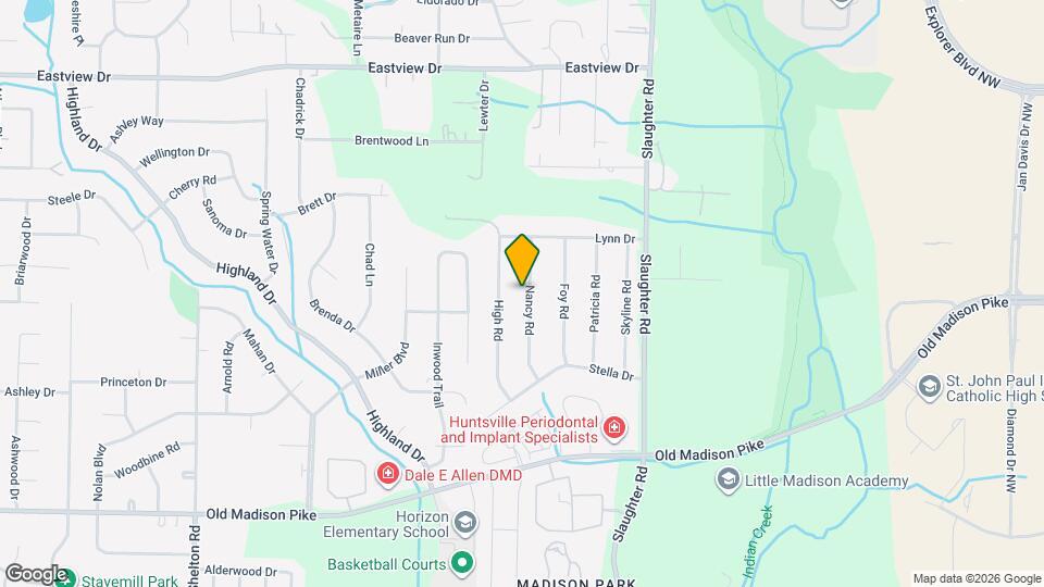 221 Nancy Rd Map and Location Details
