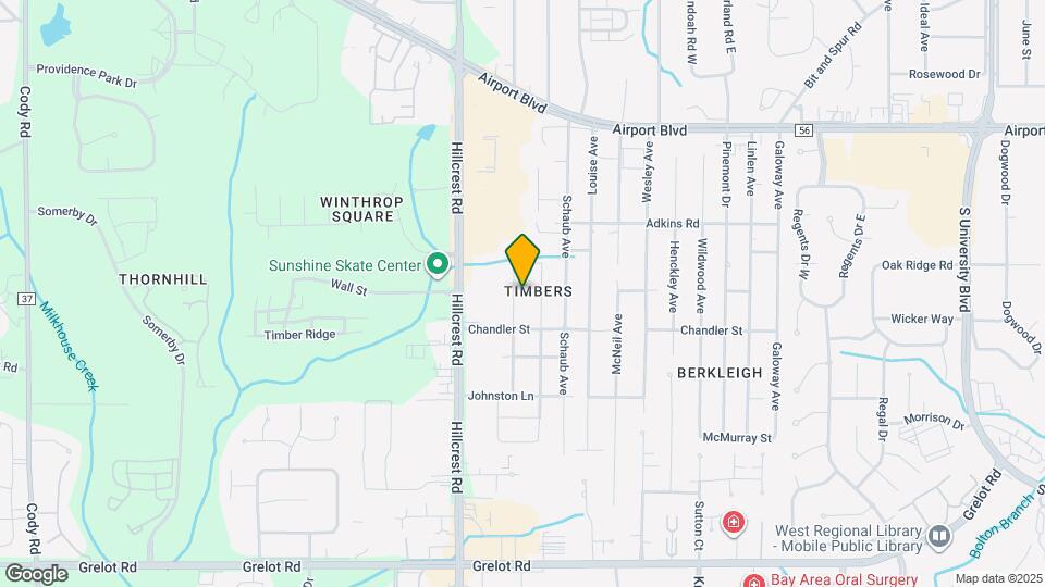 953 Dickenson Ave Map and Location Details