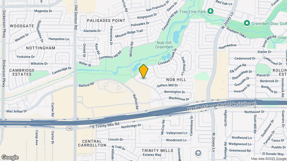 2217 Woodcreek St Map and Location Details