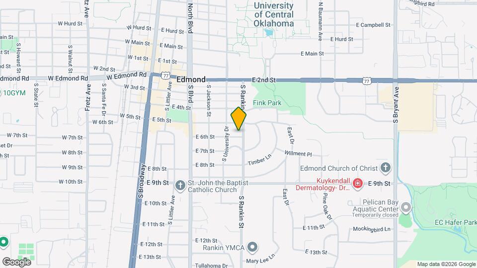 423 E 6th St Map and Location Details