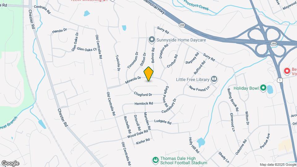 3524 E Chagford Terrace Map and Location Details