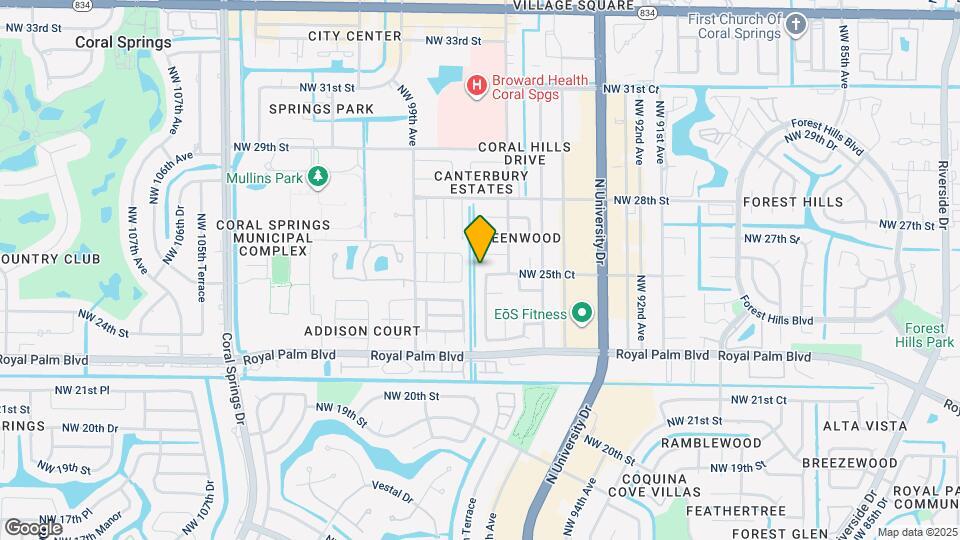 2456 NW 97th Ln Map and Location Details