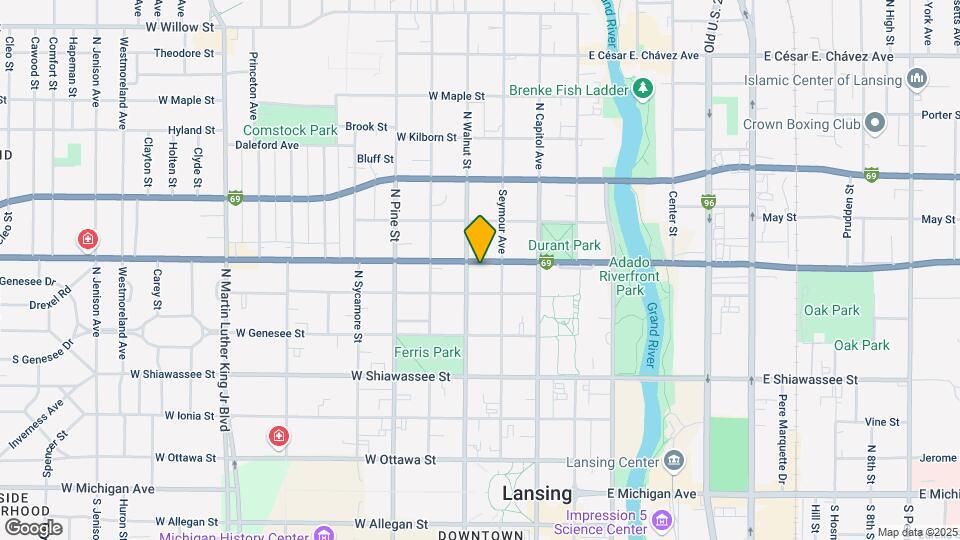 319 W Saginaw St Map and Location Details