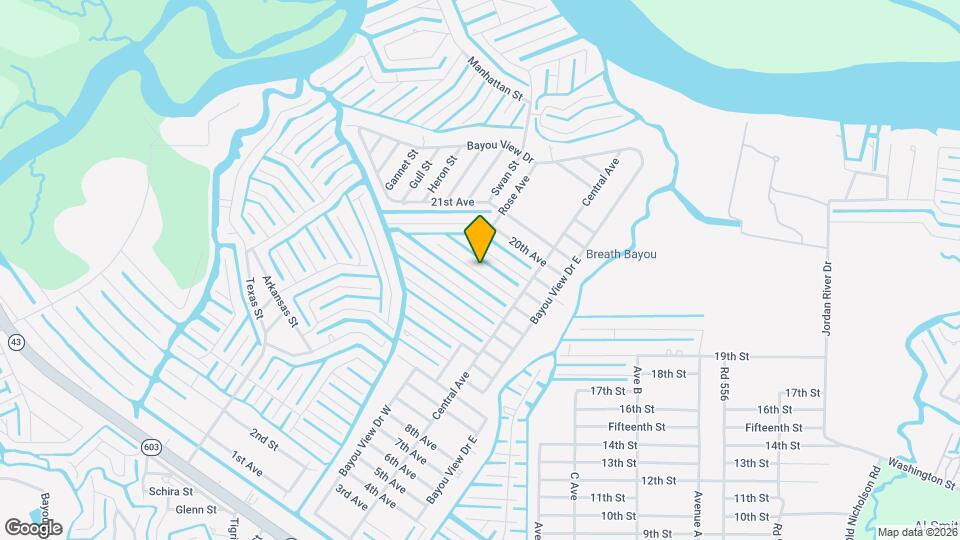 4060 Cardinal St Map and Location Details