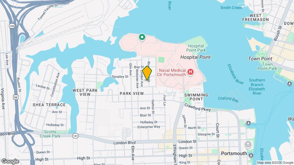 126 Riverview Ave Map and Location Details