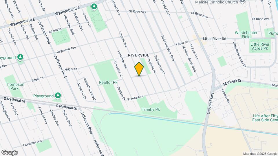 1207 Virginia Ave Map and Location Details