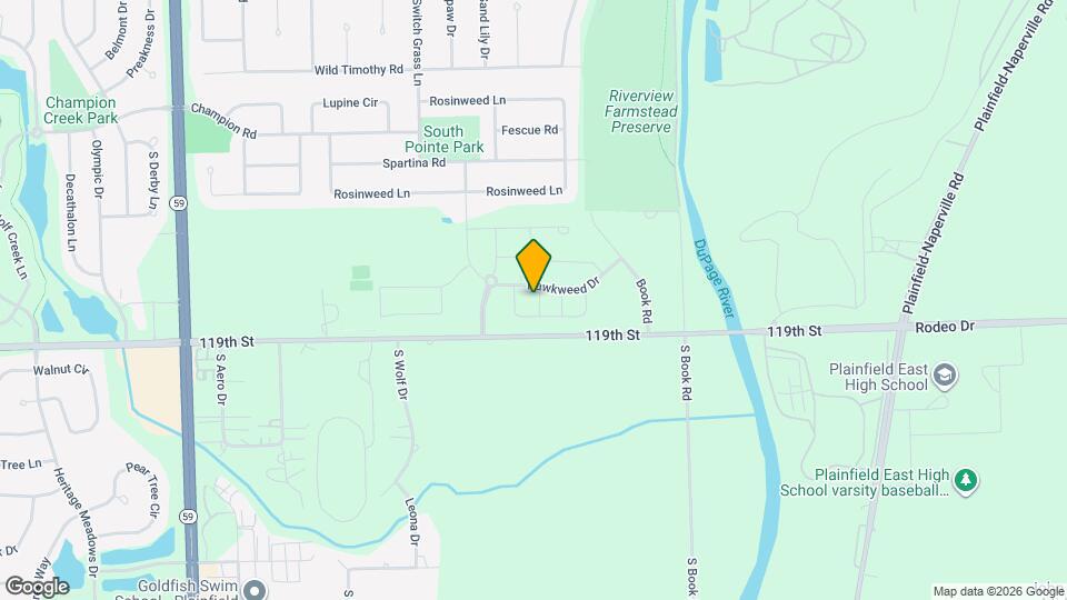 5919 Hawkweed Dr Map and Location Details