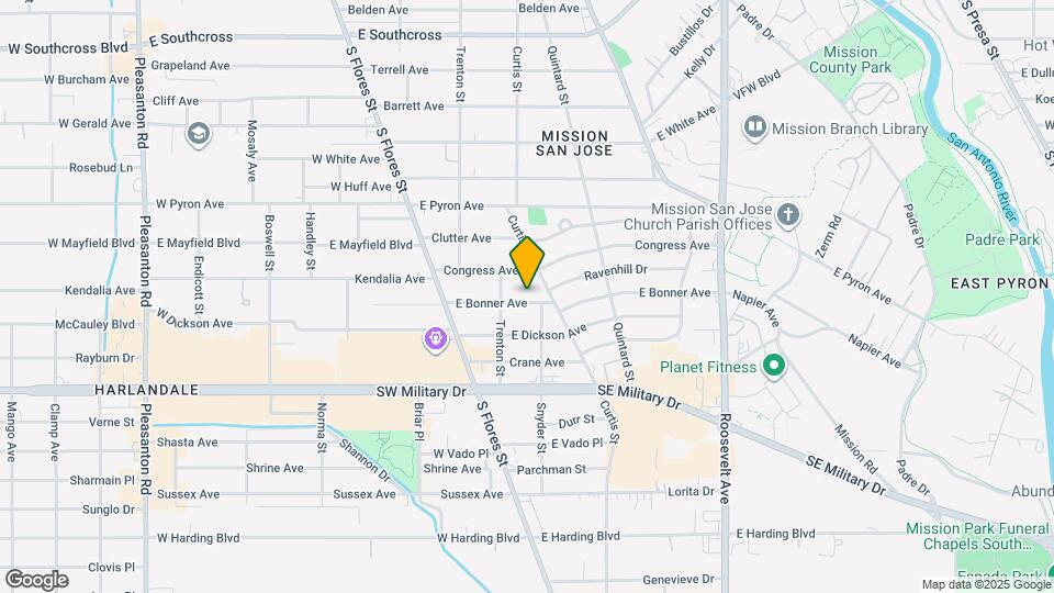 211 E Bonner Ave Map and Location Details