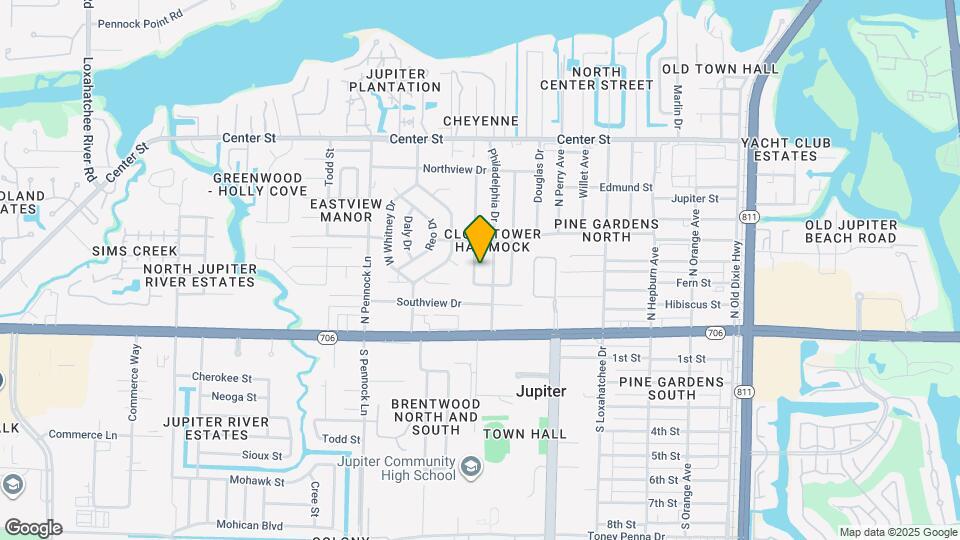 302 Erie Dr Map and Location Details