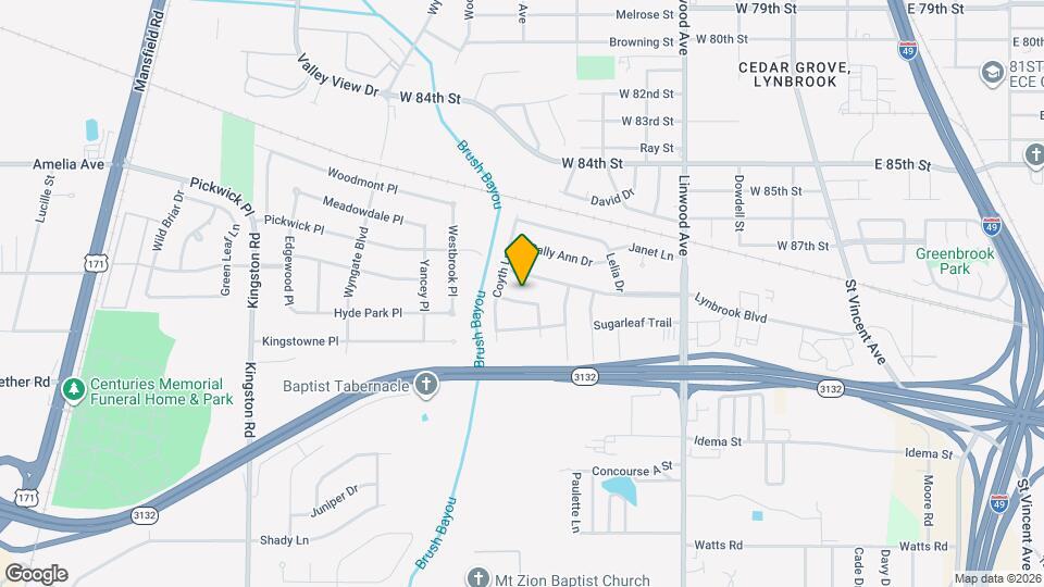 610 Darinda Ln Mapa y Detalles de la Ubicación