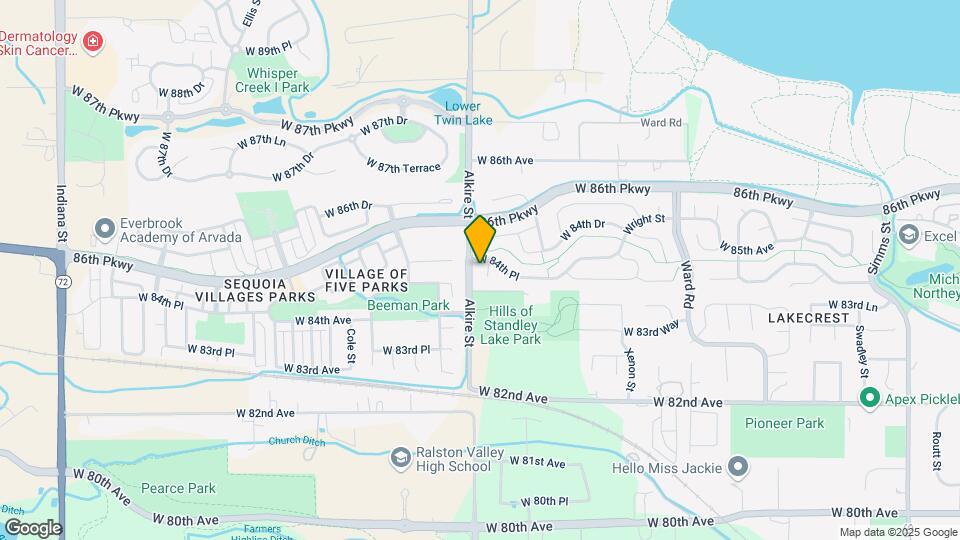 8433 Zinnia Ct Map and Location Details