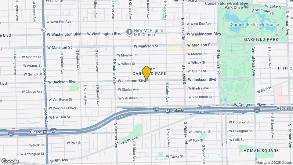 4209 W Jackson Blvd Map and Location Details