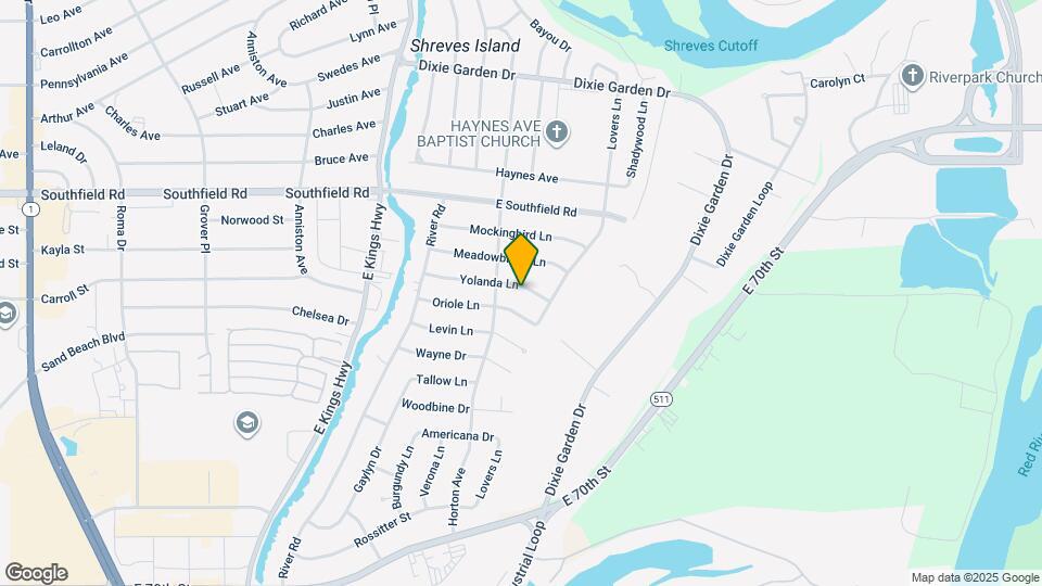 513 Yolanda Ln Map and Location Details