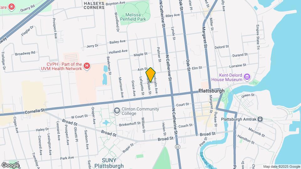 20 Champlain St, Unit Apt. #3 Mapa y Detalles de la Ubicación