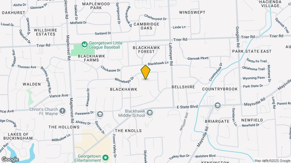 7117 Kebir Ct Map and Location Details