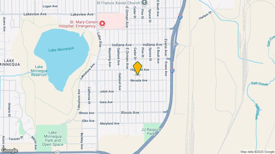 2324 Cedar St Map and Location Details