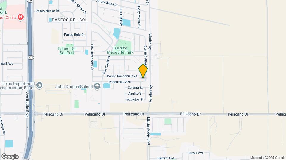 12661 Paseo Rae Ave Mapa y Detalles de la Ubicación