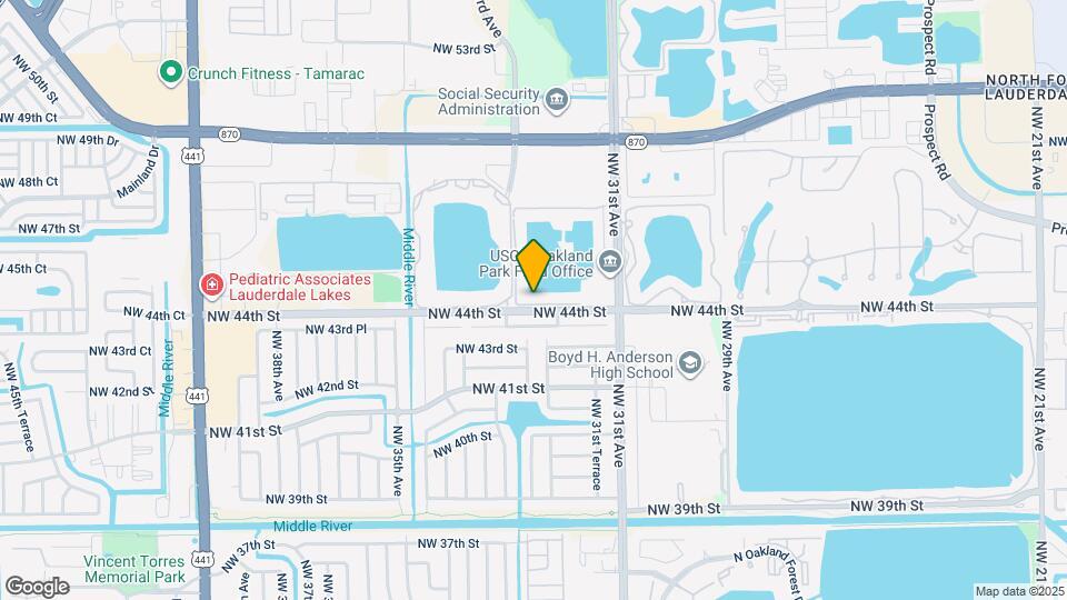 3259 NW 44th St Map and Location Details
