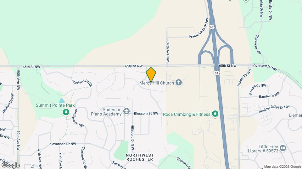 3832 McIntosh Dr NW Map and Location Details