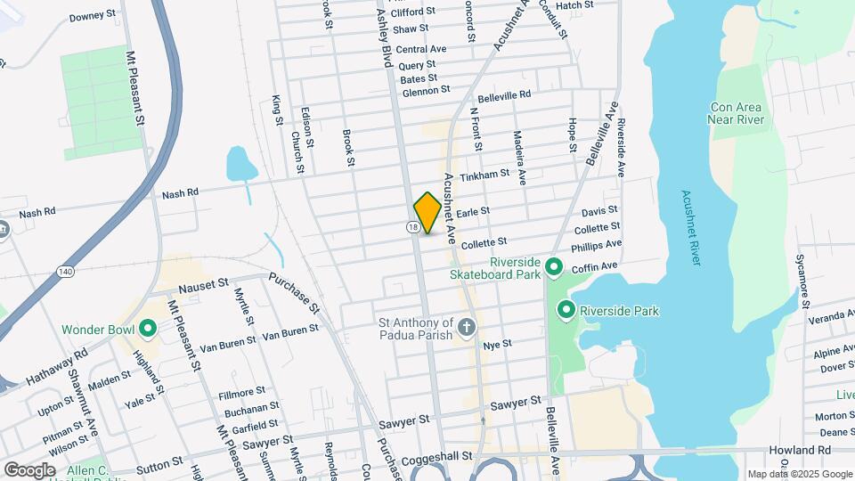 242 Davis St Map and Location Details