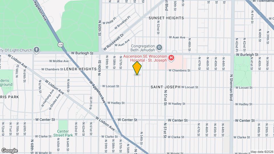 2944-2946-2946 N 55th St, Unit 2944 N 55th St Map and Location Details