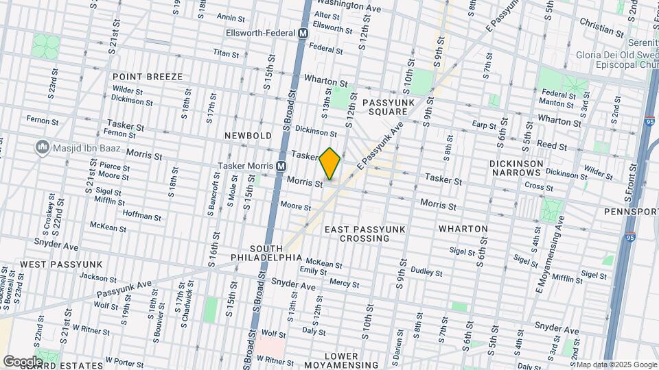 1650 S Camac St Map and Location Details