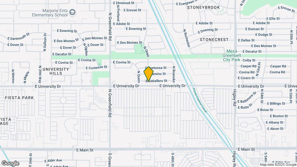 4639-4645 E Caballero St Map and Location Details