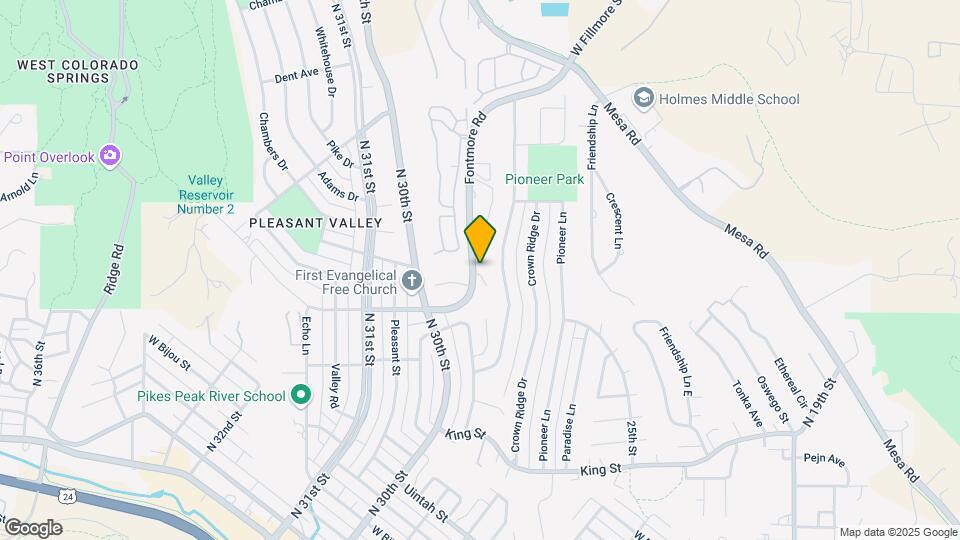 819 Fontmore Rd Map and Location Details
