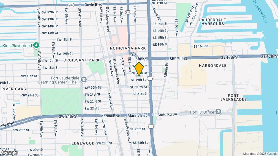 1840 SE 4th Ave Map and Location Details