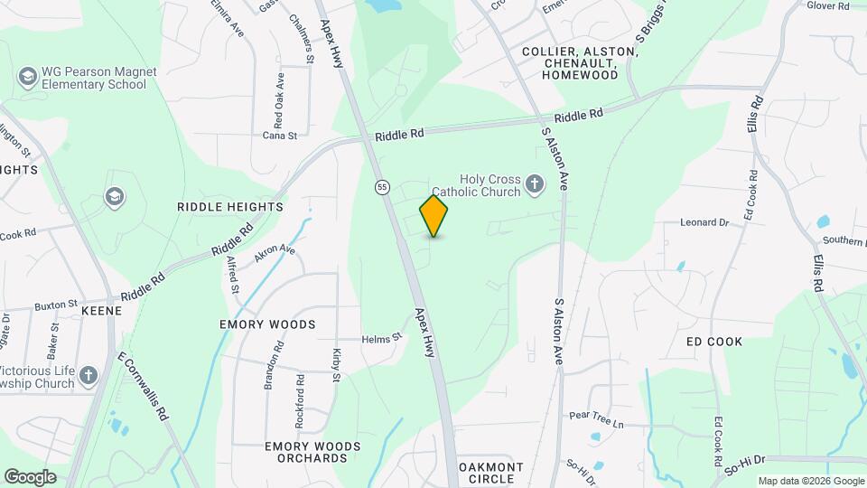 1021 Longitude Dr Map and Location Details