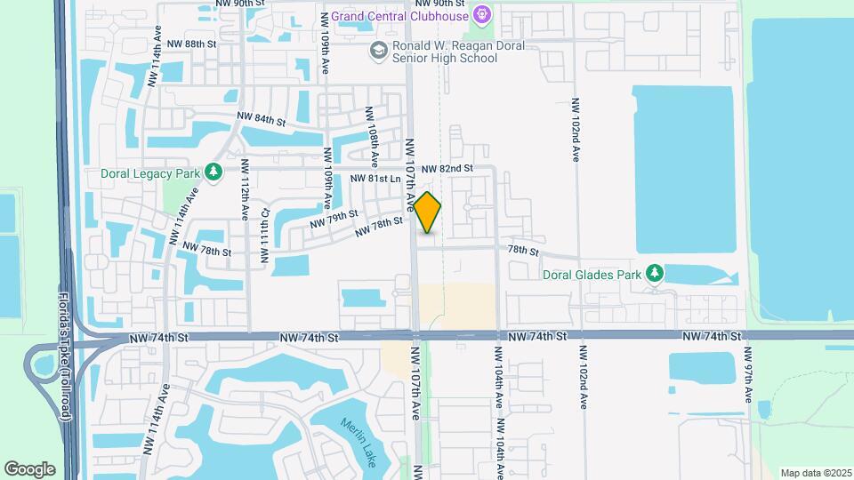7825 NW 107th Ave, Unit 205 Map and Location Details