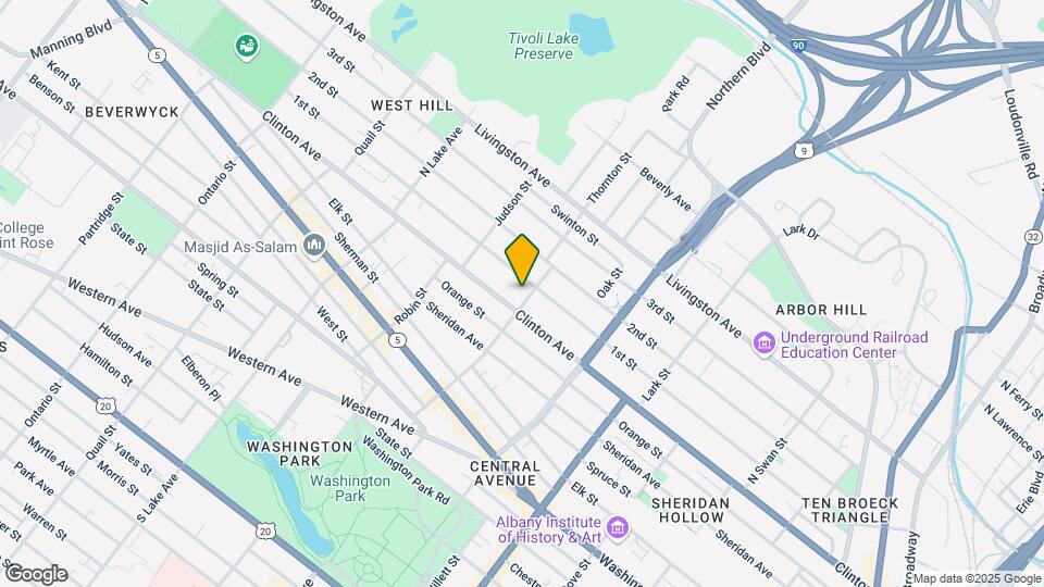 27 1/2 Lexington Ave Map and Location Details