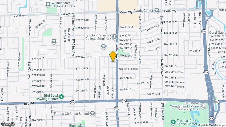 3311 SW 87th Ct Map and Location Details