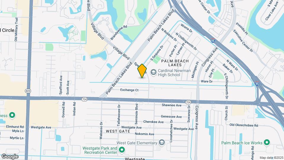 2700 Vandiver Dr Map and Location Details