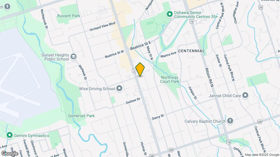 949 Simcoe St N Map and Location Details