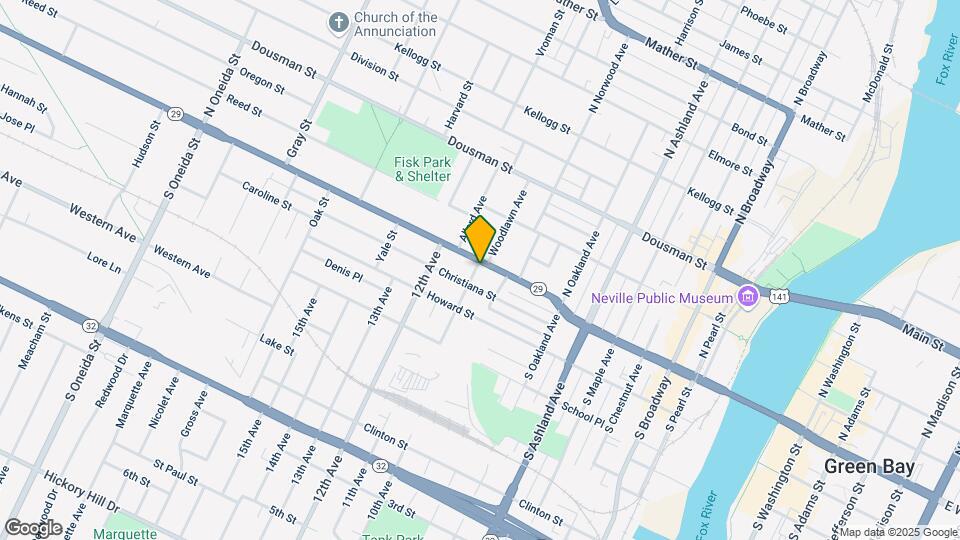875 Shawano Ave-Unit -875 Lower Map and Location Details