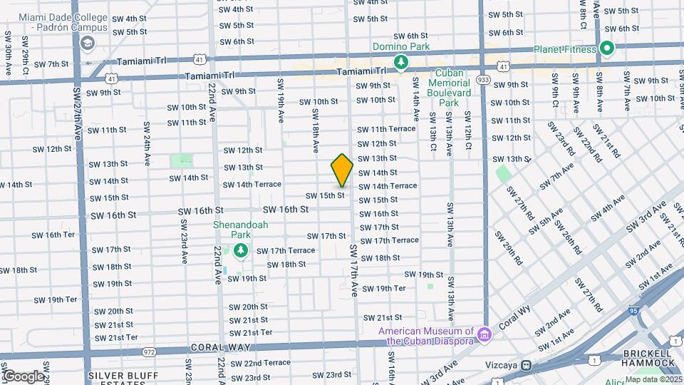 1719 SW 15th St Map and Location Details