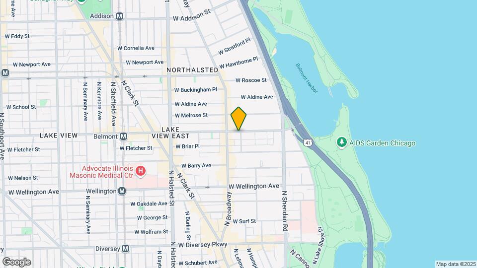 535 W Belmont Ave, Unit M06B Map and Location Details