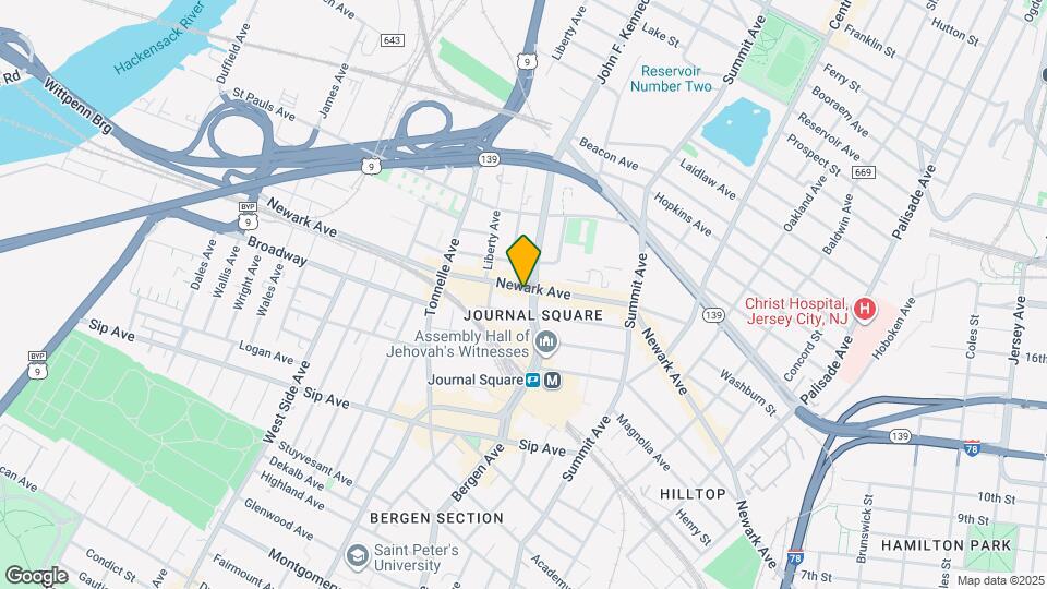 765 Newark Ave Map and Location Details