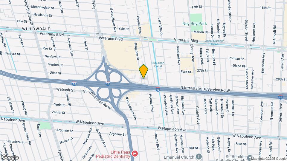 2709 Kingman St Map and Location Details