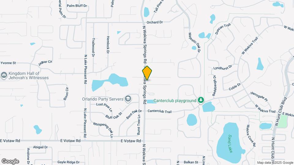 2303 Wekiva Ridge Rd Map and Location Details