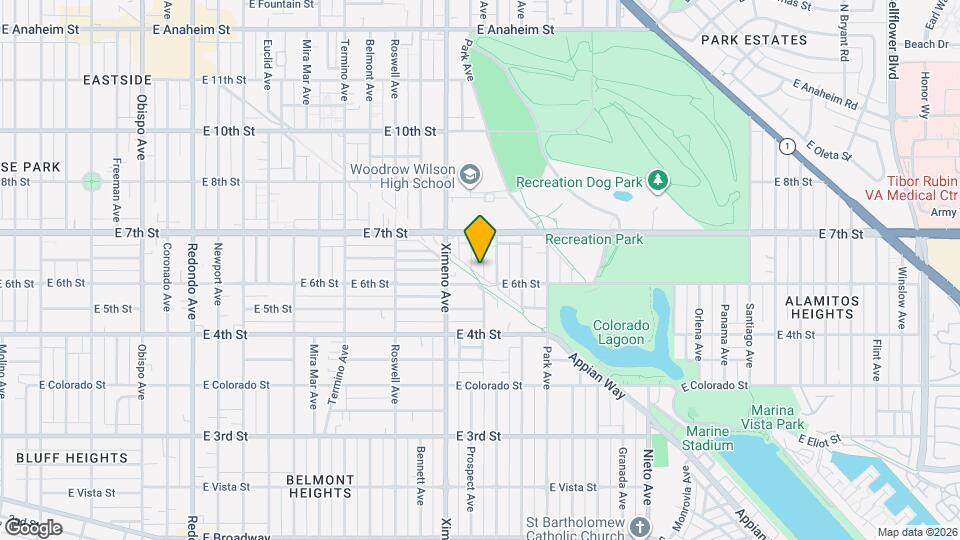 620 Prospect Ave Map and Location Details